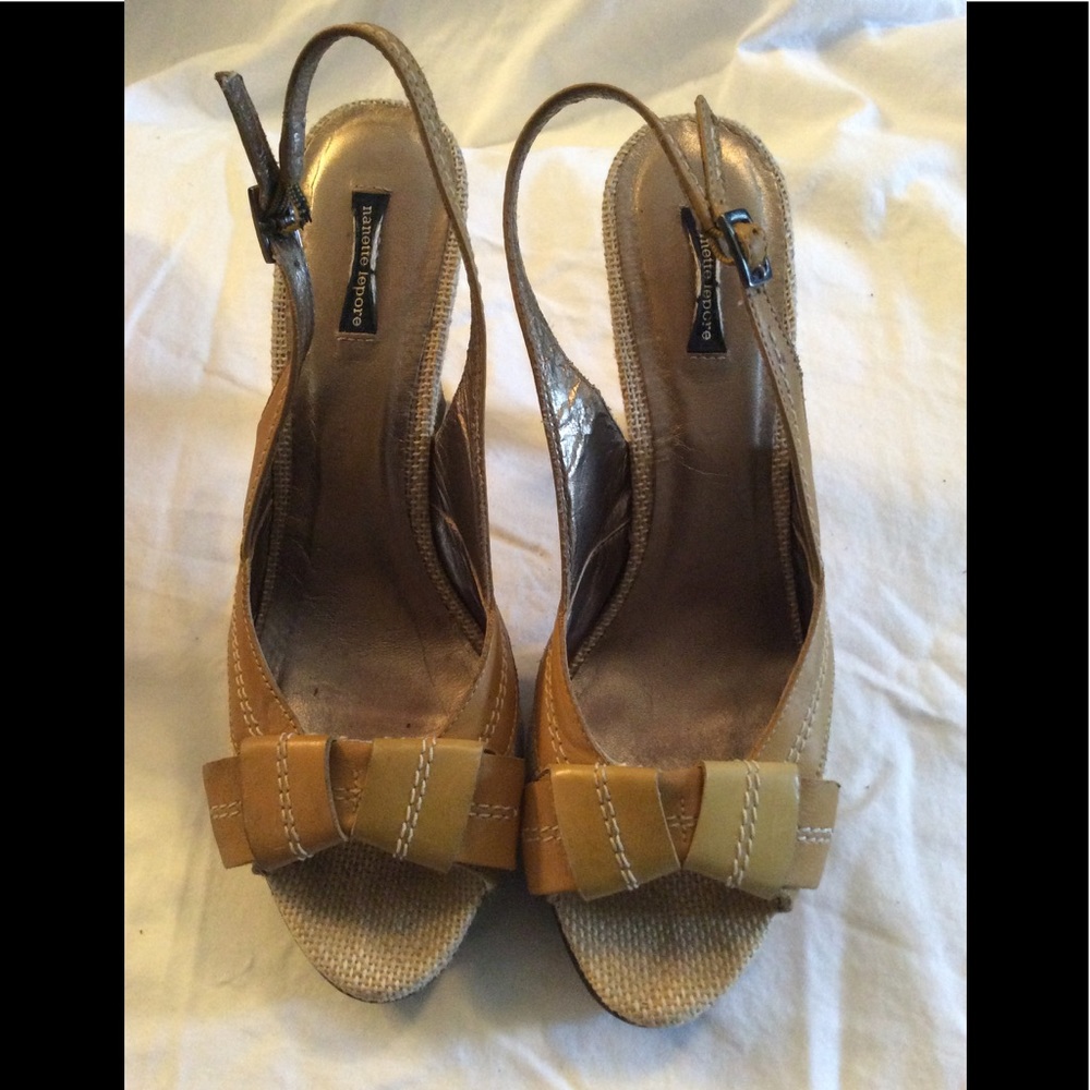 Nanette Lepore slingback heels